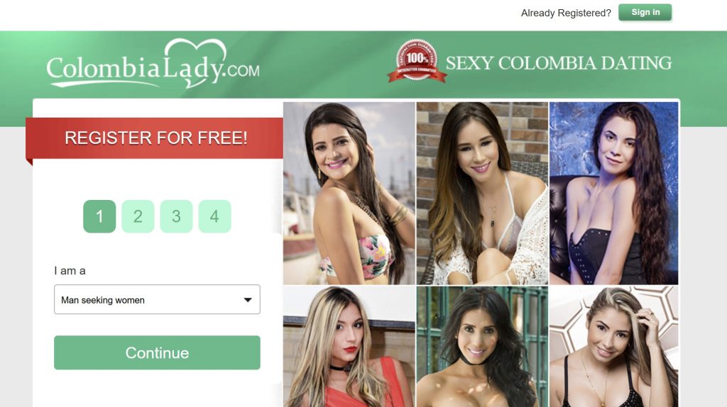 Colombialady Website